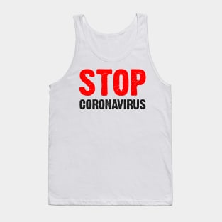 T-shirt Stop coronavirus Tank Top